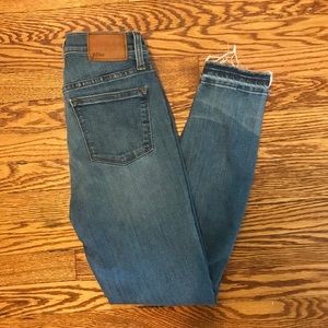 J. Crew Lookout High Rise Skinny Crop Jeans